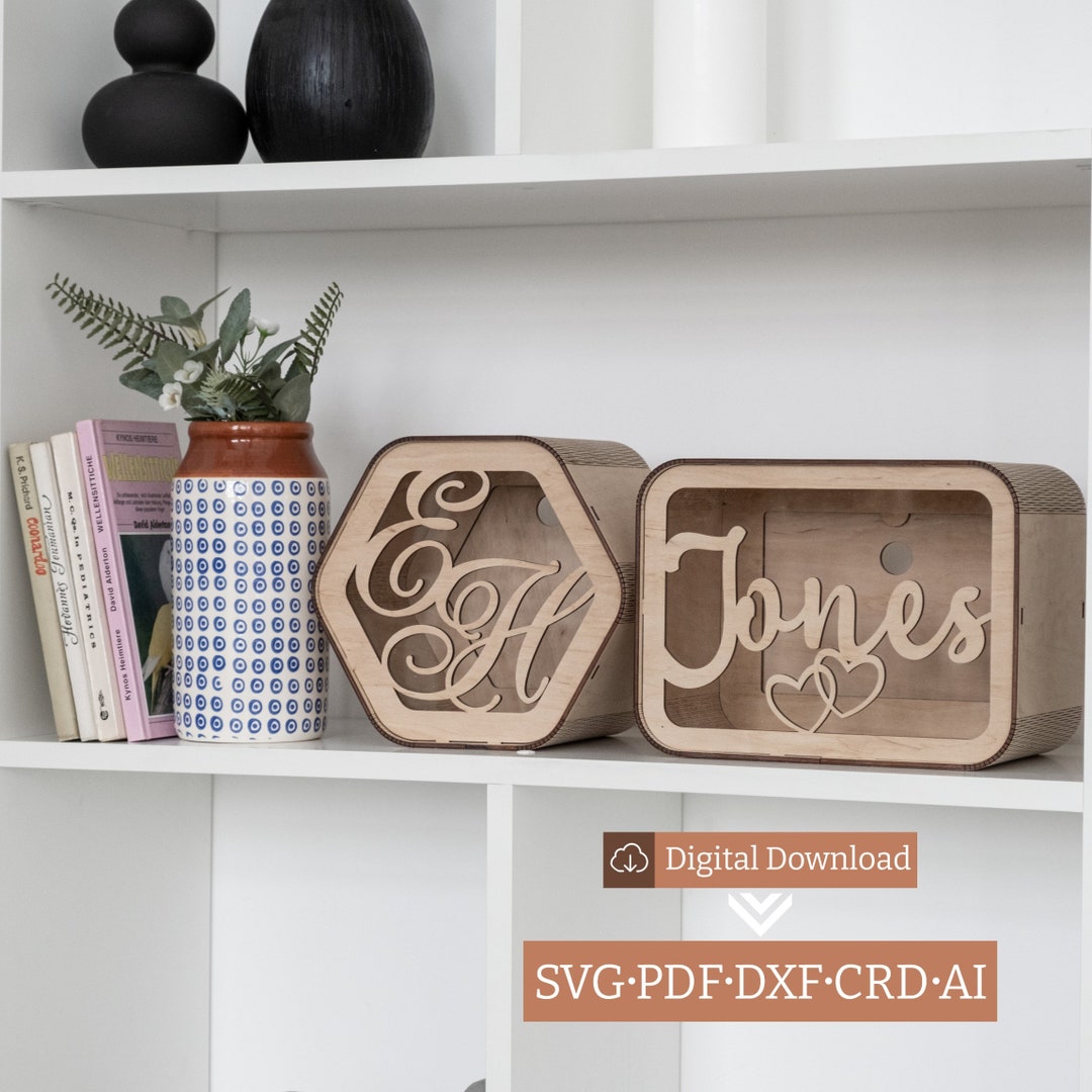 Wedding Card Box Pattern, Wedding Card Box Pdf, Wedding Card Box Svg ...