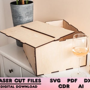 Caixa de cartão de casamento svg, Caixa de cartão de casamento pdf, Caixa de cartão svg, Caixa de cartão pdf, Caixa de cartão de madeira svg, Caixa de cartão de madeira pdf, Caixa de cartão de casamento dxf