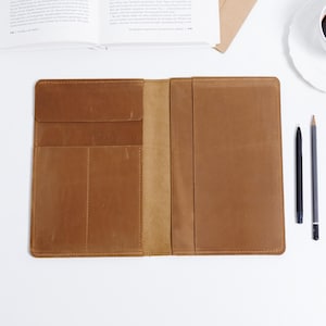 Leather journal cover personalized, A5 leather notebook cover, A4 refillable leather journal, B5 leather planner cover, A6 notebook cover