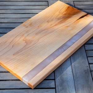Maple and Epoxy Charcuterie Board