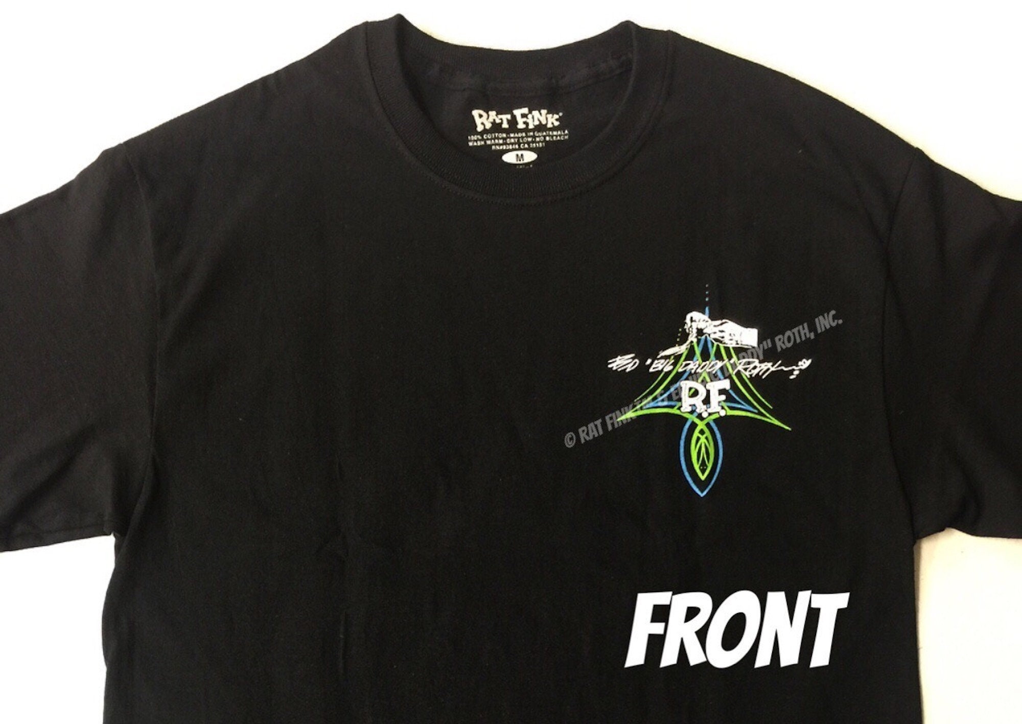 Official Rat Fink Frankenfink T-shirt Ed Big Daddy Roth Men's