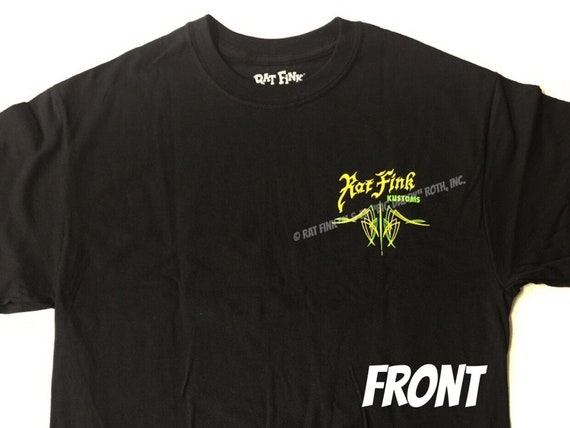 Official Rat Fink Heavy Chevy T-shirt Ed Big Daddy Roth Men's