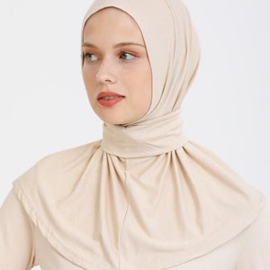 Pull on Instant 1Pc Quality Turkish Turlu Yusra Amira hijab collar