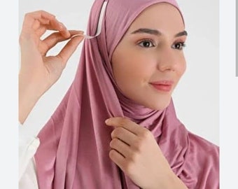 100 stuks hoogwaardige veilige sjaalsticker voor hijab, gemakkelijk te gebruiken.