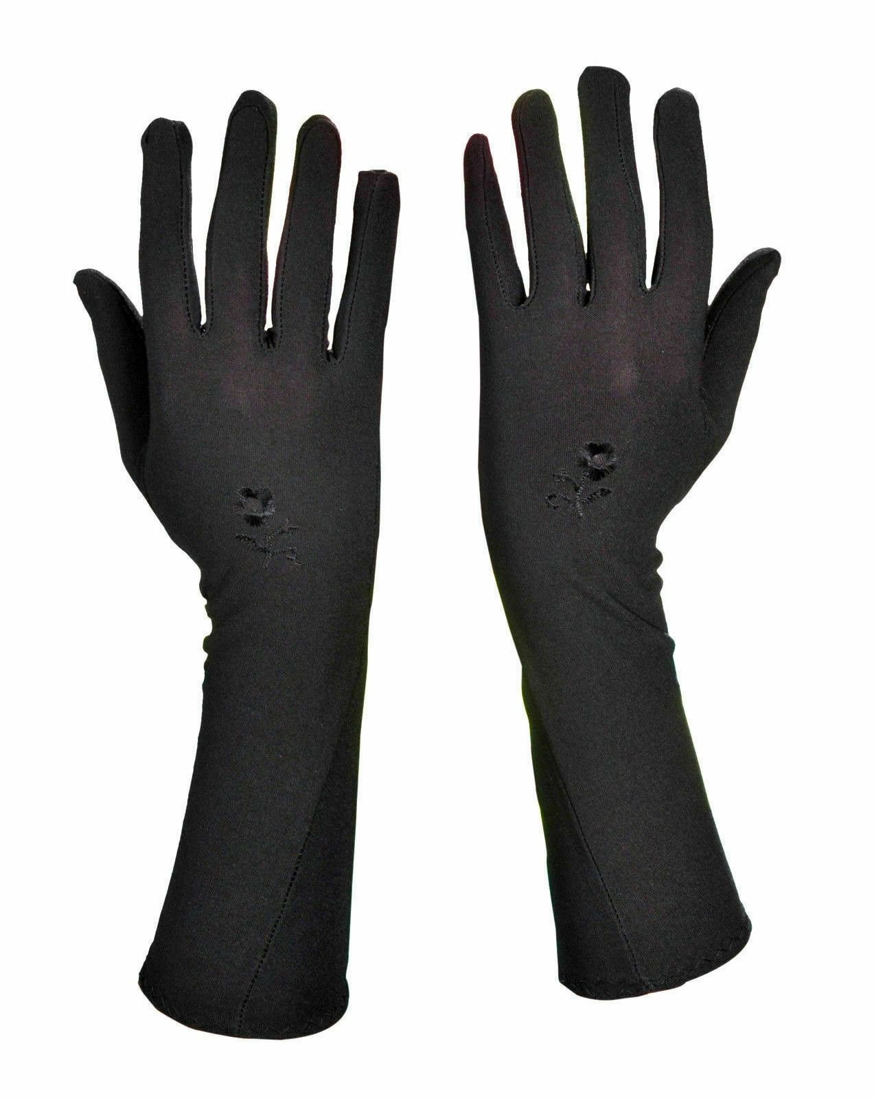 Long Full Finger Gloves Hand Cover Ladies Colour: Beige & - Etsy