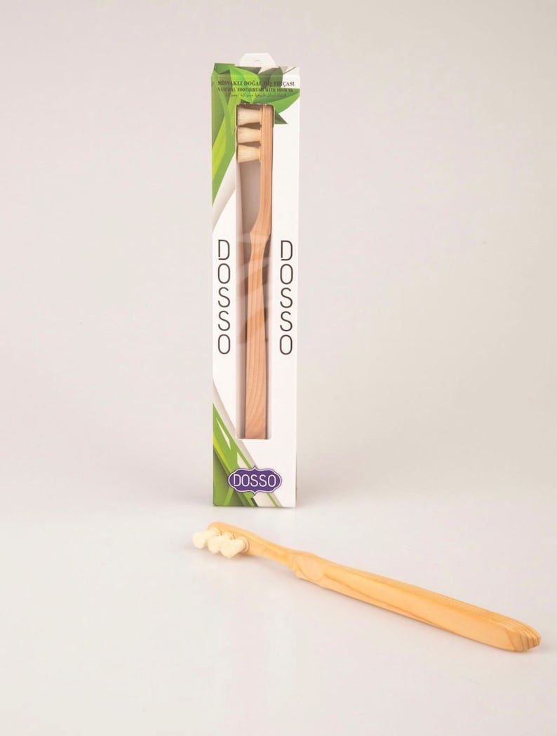 Miswak Head / Natural plant Toothbrush With Miswak made in Turkey w spare heads image 3