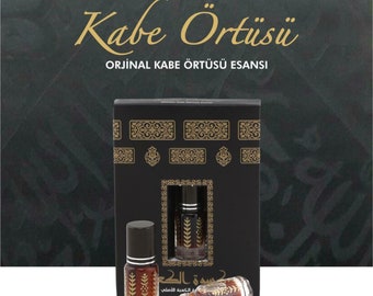 2Pcs Kaba Cover kiswah original quality very nice Alcohol free perfume 3ml RRP10