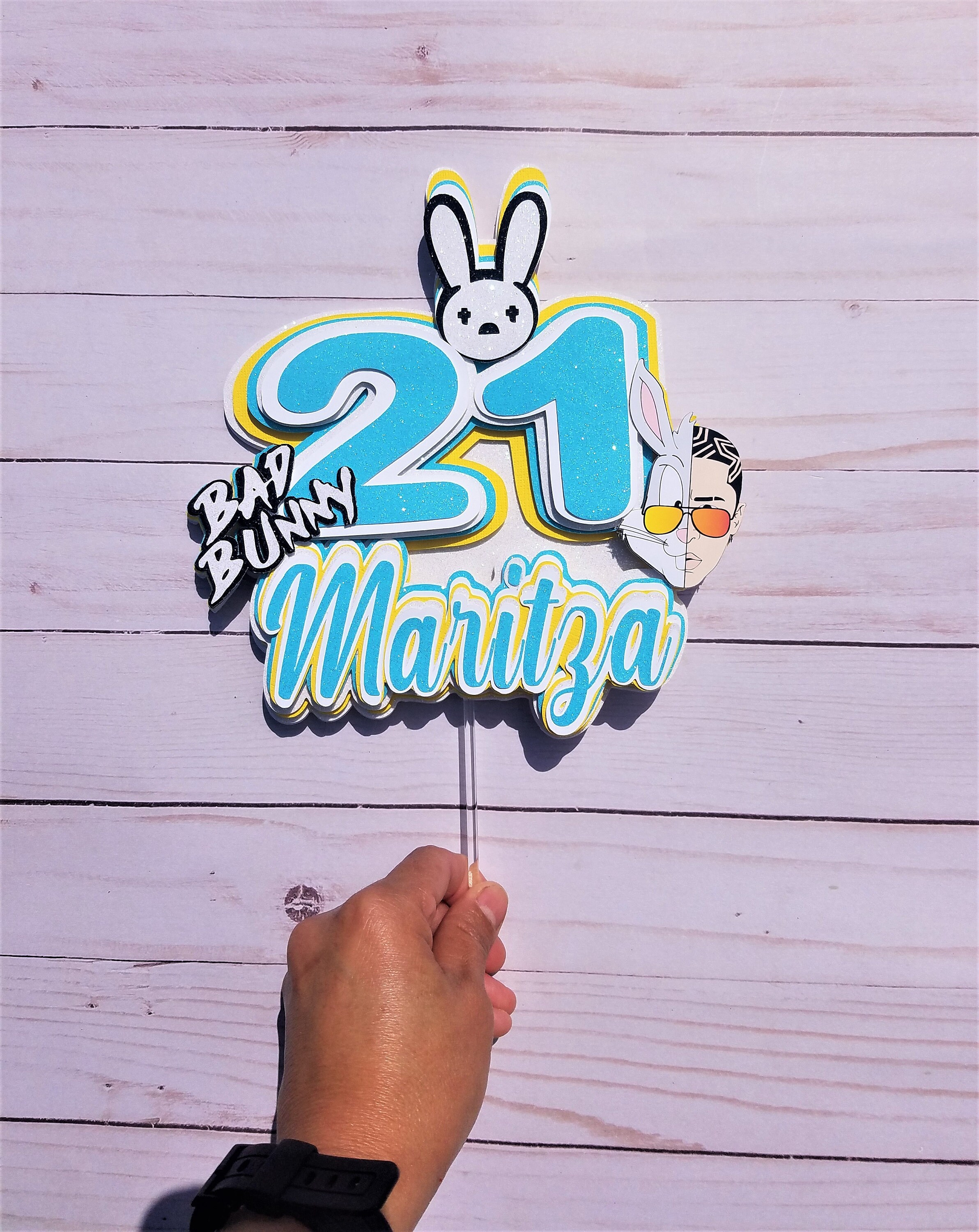 Bichota cake topper/bad bunny cake toppers/ cake topper/bad -  Portugal