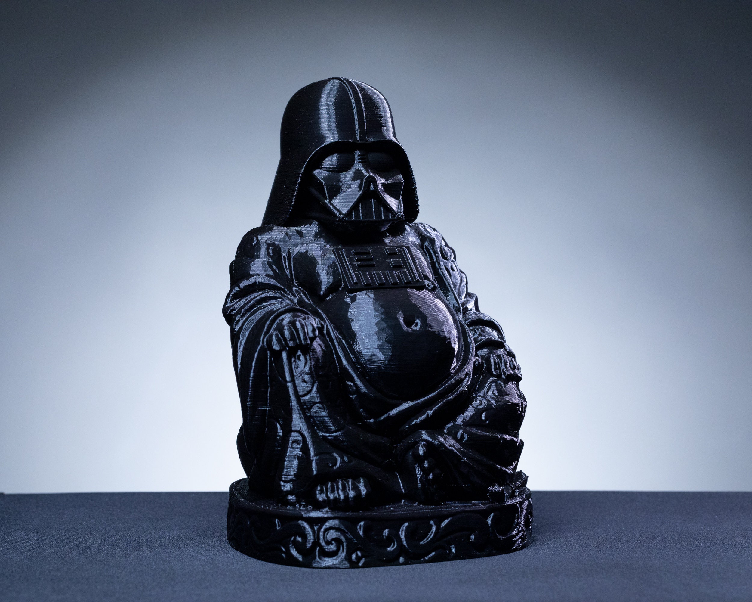DARTH VADER BUDDHA 3D Print Figure Star Wars 3D Print Sculpture
