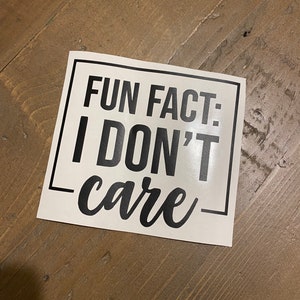 Funny Decals | Custom Vinyl Decals | Decal for Tumbler | Decal for Yeti | Snarky Stickers