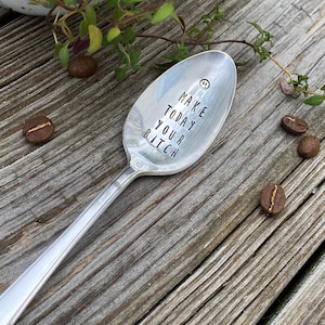 Stamped Spoon | Personalized Spoon | Funny Gift | Bitch | Personalized Gift | Tea Spoon | Coffee Spoon | Pick Me Up Gift