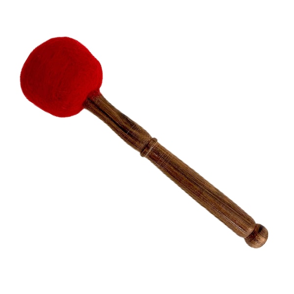 LAST Chance 40%!Red Drum Stick for  Singing bowl for sound healing, meditation, yoga and chakra balancing