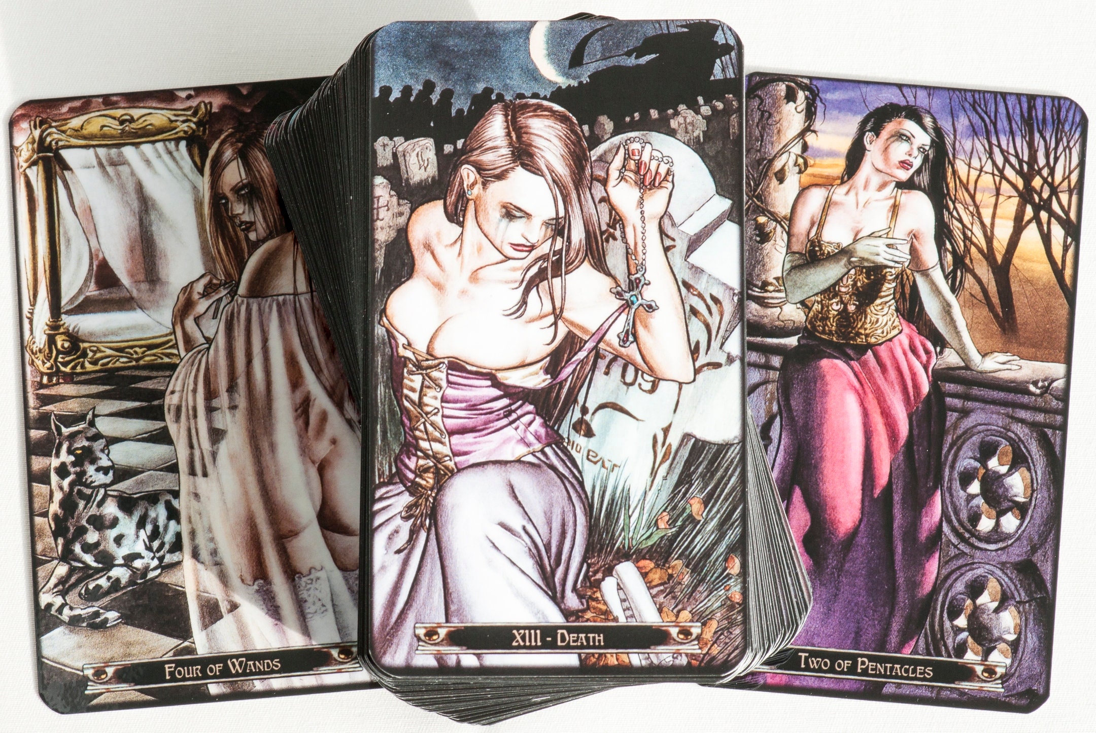 Shah elefant Forretningsmand Ludy Lescot Tarot Deck Tarot Card Deck 78 Cards Gothic - Etsy