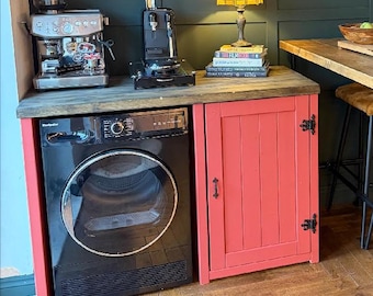Washing Machine Tumble Dryer Appliance Kitchen Utility Room Housing Unit Painted