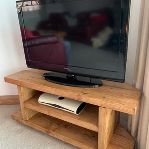 TV Stand Corner TV Stand TV Cabinet Solid Wood Tv Stand Rustic Tv