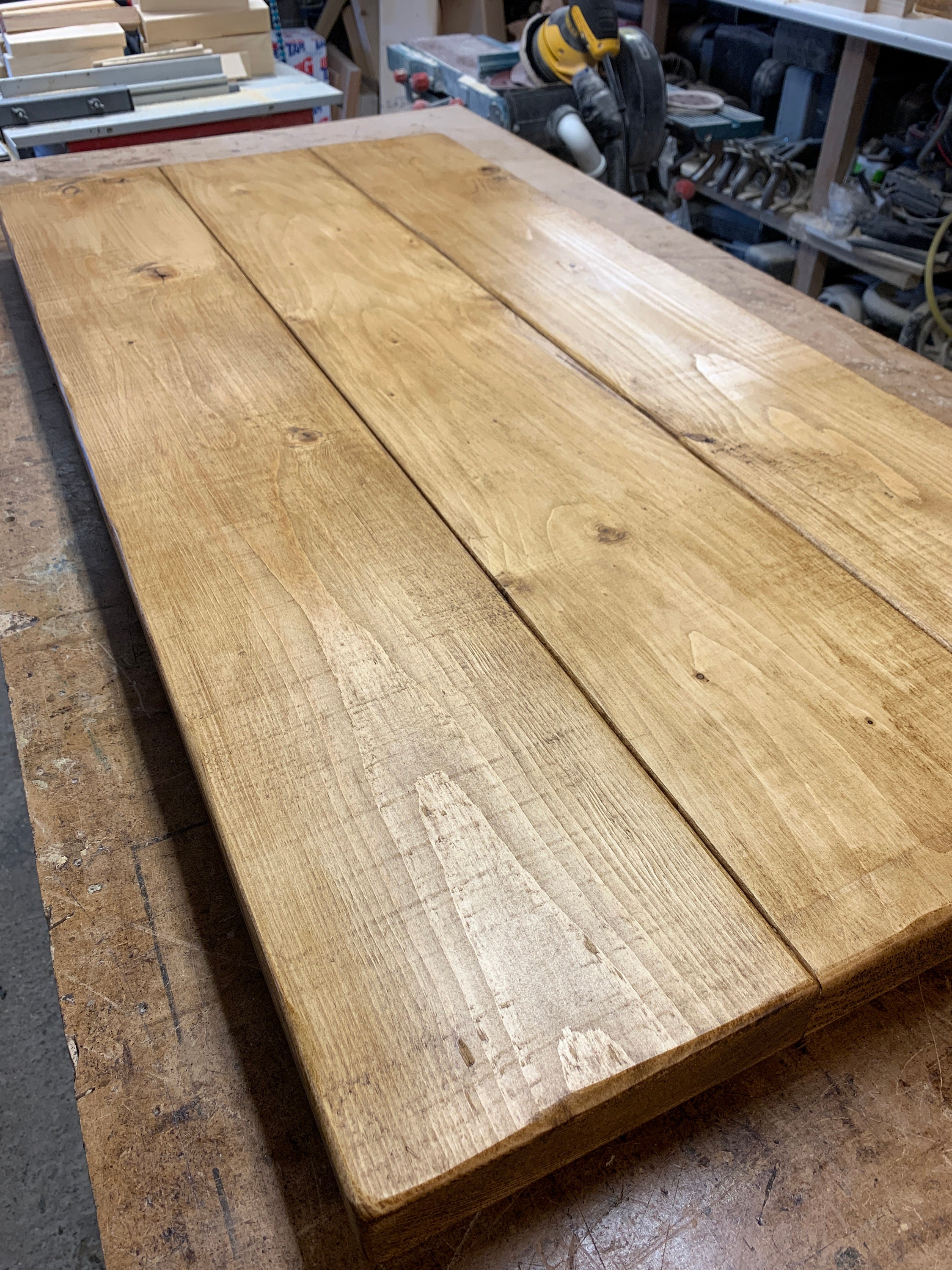 Making A Solid Wood Table Top Image to u