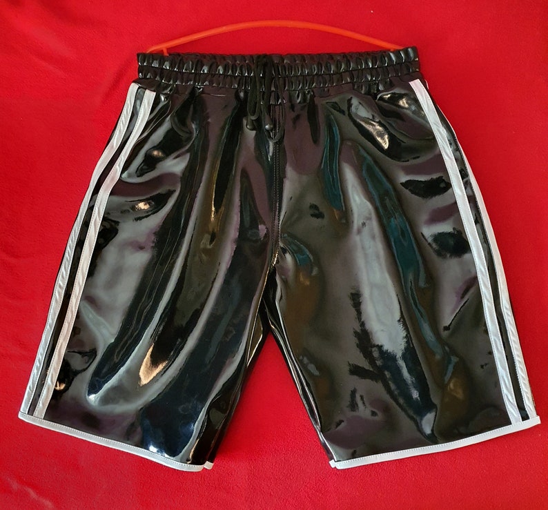 PVC PVC Elastic Shorts Leisure Shorts Size M L XL 2XL Etsy
