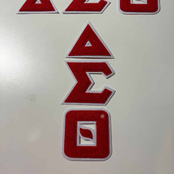 Sew on Greek Letters Etsy