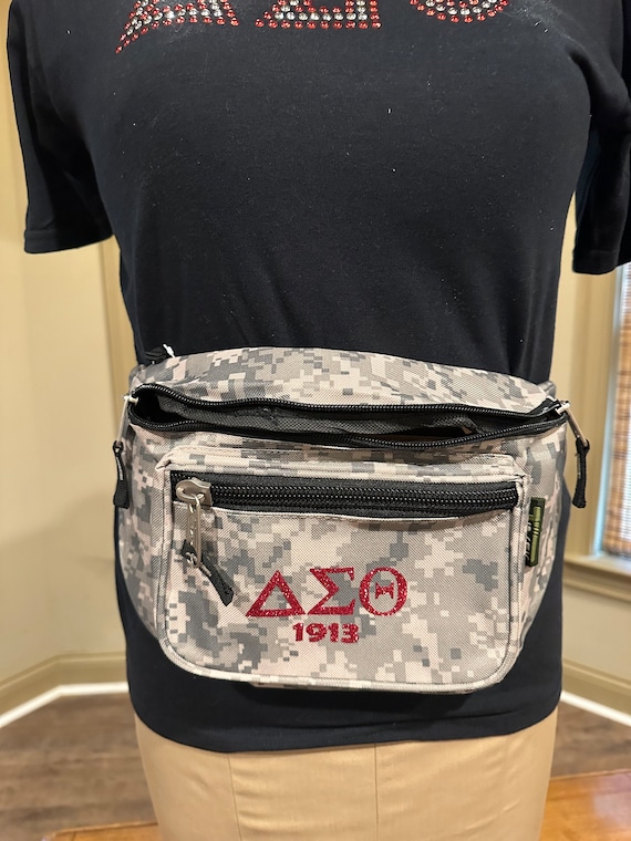 Delta sigma theta fanny pack hotsell