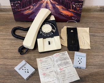 TelPal Retro Single Line Corded Desk Telephone Classic Vintage Rotary Dial Hands Free Landline Phone For Home/Office/Hotel, Antique Phones For - View #6