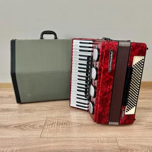 Rare Weltmeister accordion, 4/4 accordion, 120 Bass, 41 key, 4 voice, 11+5 register, Germany accordion, Concertina, Sale, Accordian, VIDEO