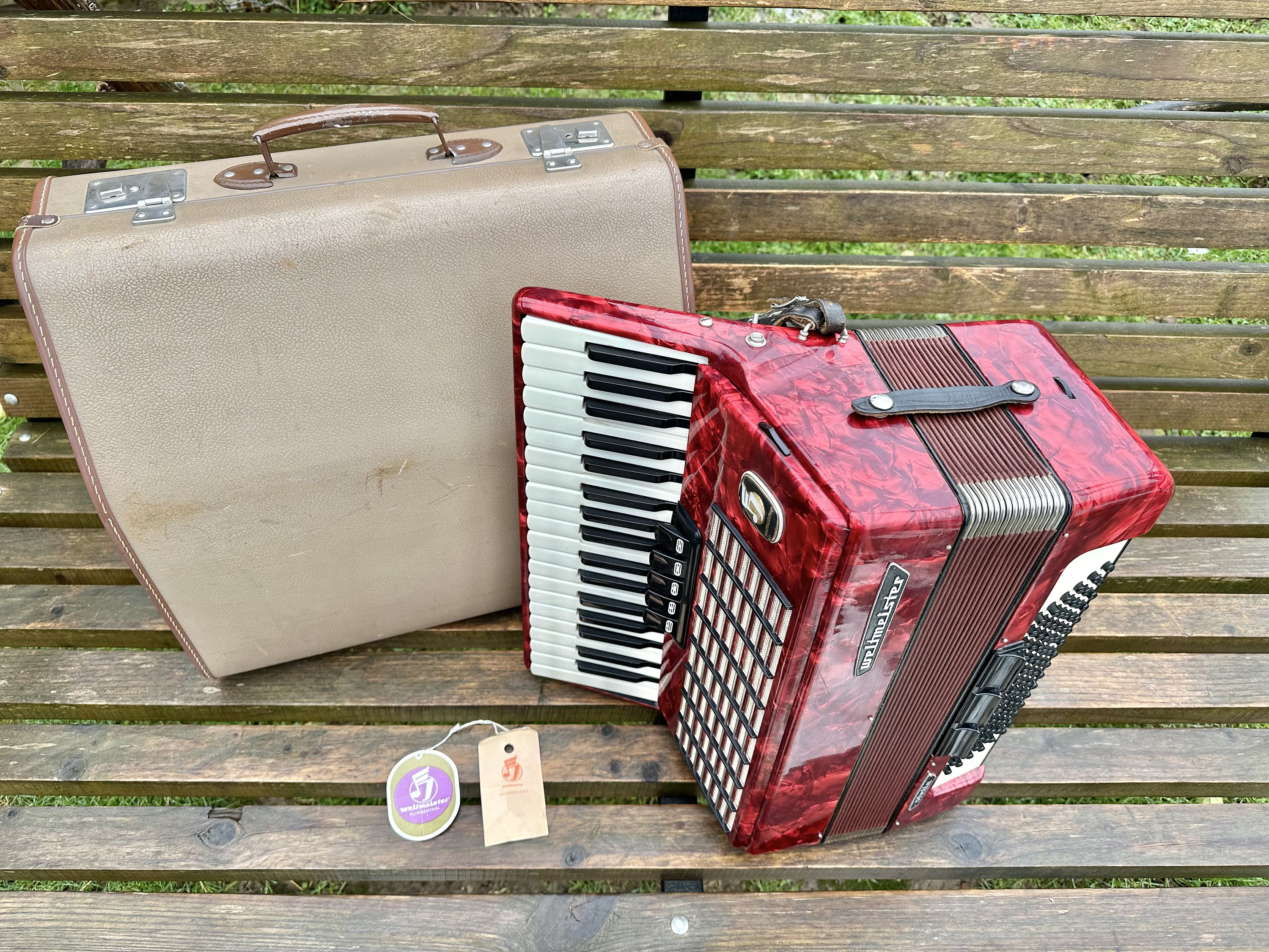 ヴェルトマイスター ステラ ピアノ アコーディオン、7/8