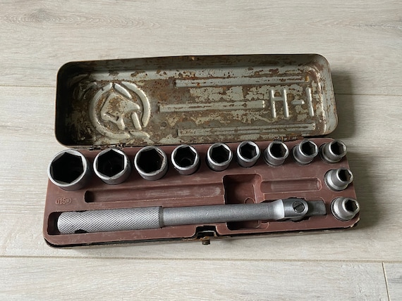 Ussr Tool Kit, USSR Quality, Car Keys, Set of Tools, Auto Tool Kit, Rare Set  Ussr Tools, Collectible Autoset, Service Station Kit 