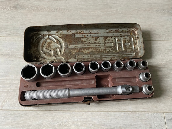 Ussr Tool Kit, USSR Quality, Car Keys, Set of Tools, Auto Tool Kit, Rare  Set Ussr Tools, Collectible Autoset, Service Station Kit 