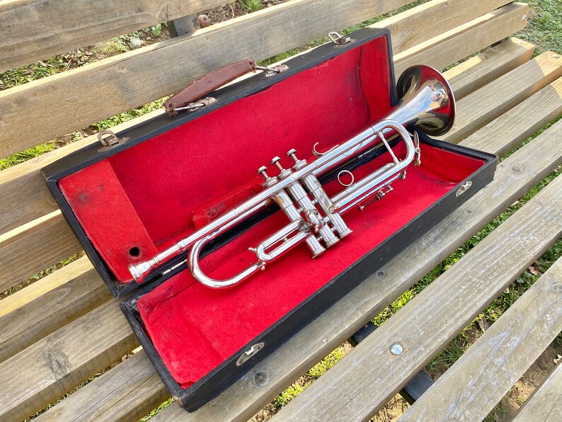 Musical Trumpet Musical Instrument 20 Inches Made Etsy