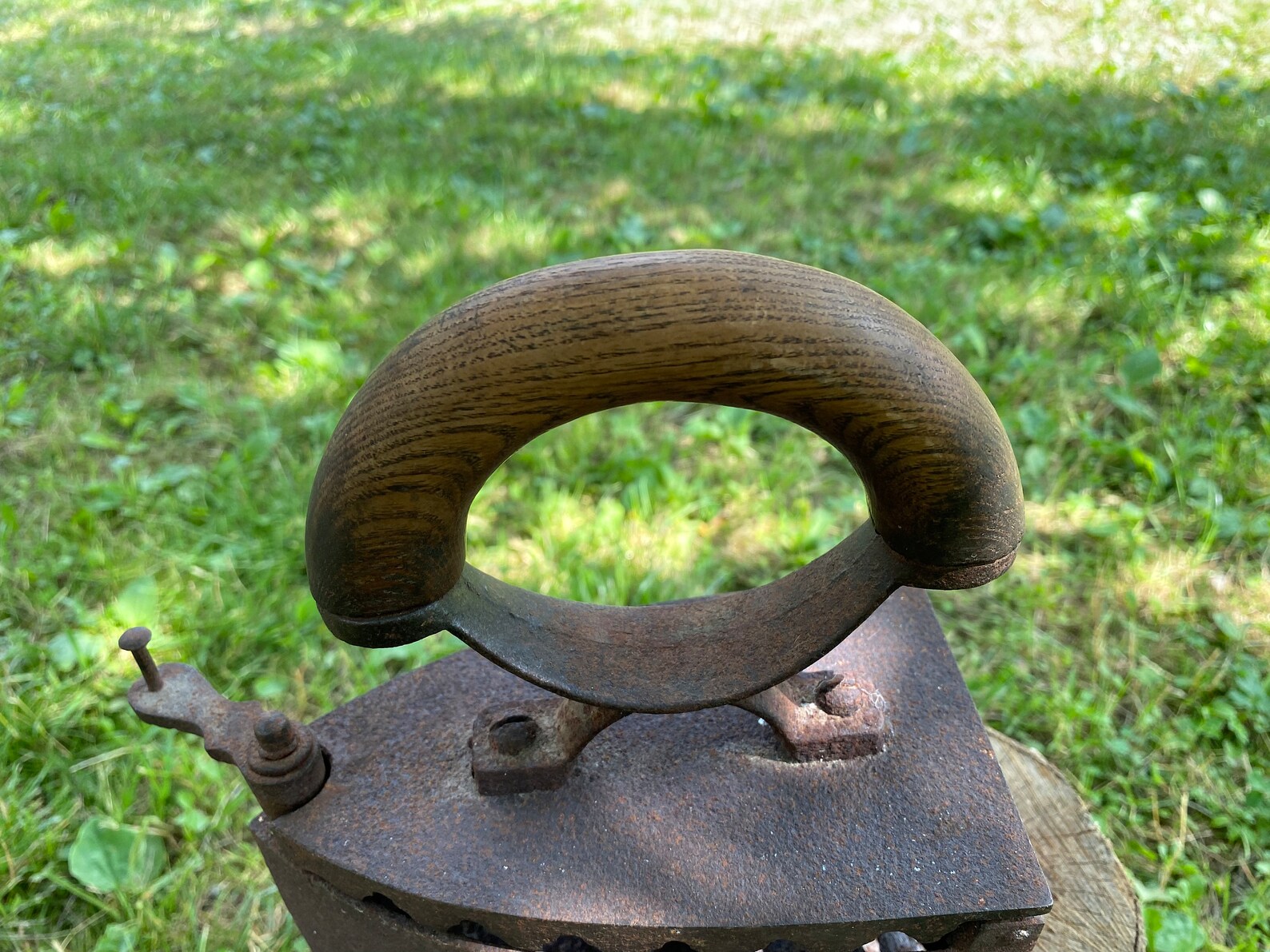 Big Antique Coal Iron Coal Fired Iron Height 9 Inches Etsy