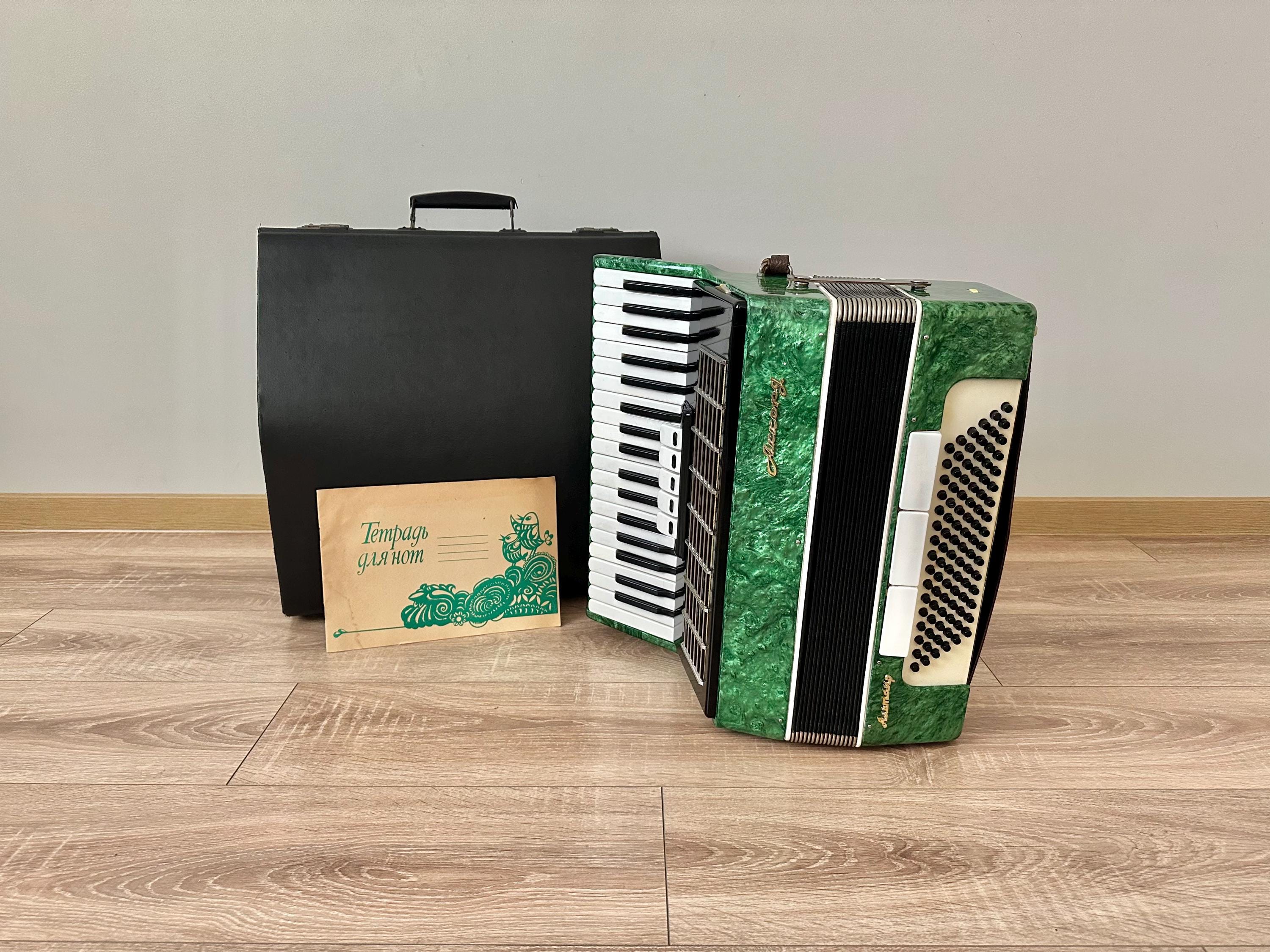 Rare Russian Accordion, Accord Accordion, Model Altair, 37 Keys