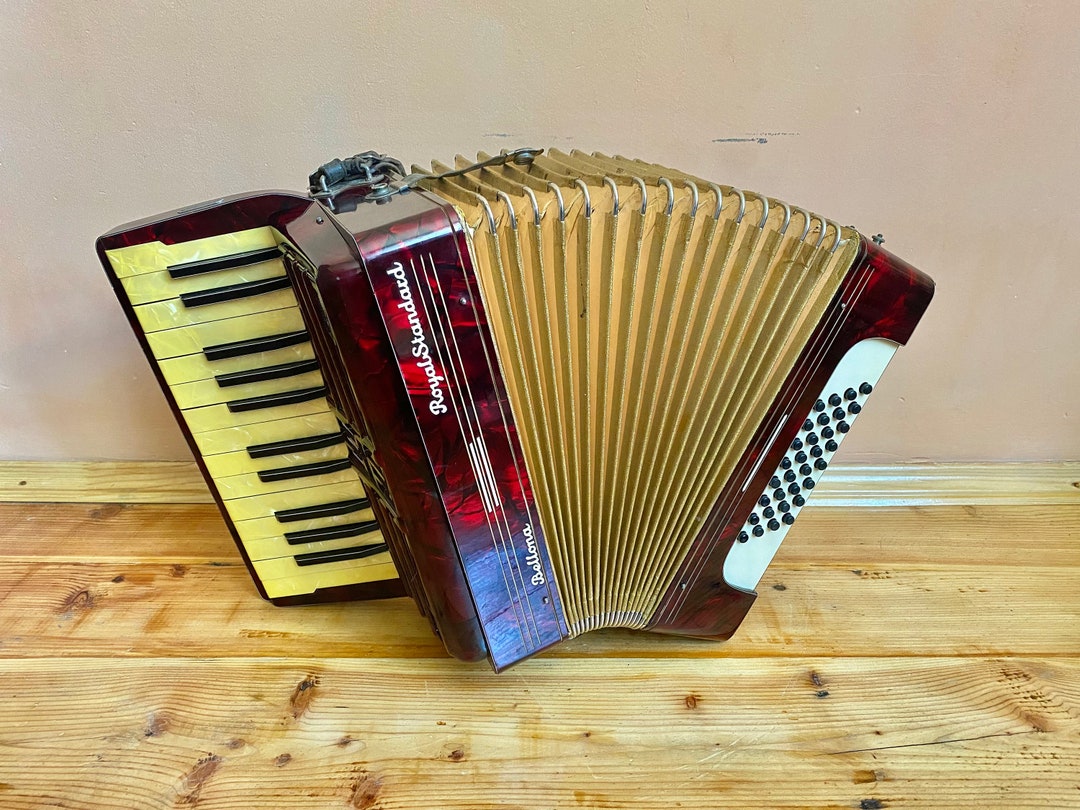 Rare Working Piano Accordion for Beginners Royal Standard Etsy
