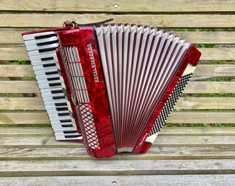 Royal Standard Montana piano accordion, Full accordion, 120 Bass, 41 keys, 4 voice, 11+4 register, Germany accordion, Accordion music, Video