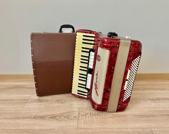 Weltmeister Stella ピアノアコーディオン、ドイツ製、120 ベース