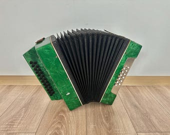 Marichka Garmoska Accordion, 2 Voice, A Major, Vintage USSR