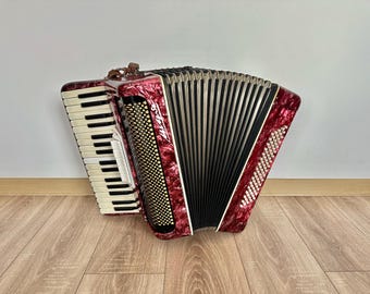 ア*ム様 バヤン　ロシア　アコーディオン　アンティーク 子供用バヤン、40ベース、2/4マリッシュアコーディオン