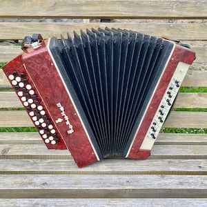 Rare Russian bayan Novinka, Selective bayan, 41 bass, Elective button accordion, Bayan for beginners, Ukrainian Bayan, Free bass, Video