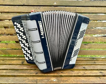 Professional Russian Button accordion ATLANT, 5 Row accodion, 120 Bass, Concert Russian Bayan, Excellent compression, 5 row bayan, VIDEO