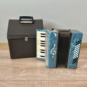 Accordéon pour enfants, Petit accordéon, 36 basses, 2 voix, Accordéon piano, Malish, Accordéon, Instrument de musique, Acordéon, Étui, Vente, VIDÉO