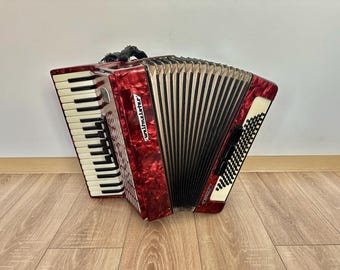 Weltmeister Accordion, 80 Bass, 34 Key, Germany made