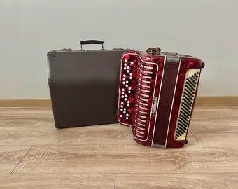 子供用バヤン、18 ベース、2 ボイス、ボタン アコーディオン