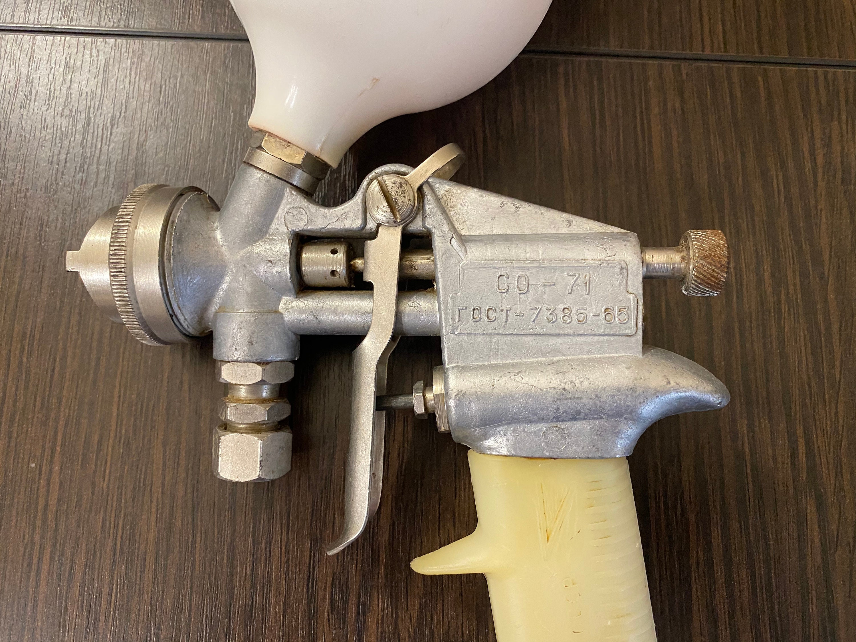 Vintage spray gun USSR 1974 painting gan Ussr tools Etsy