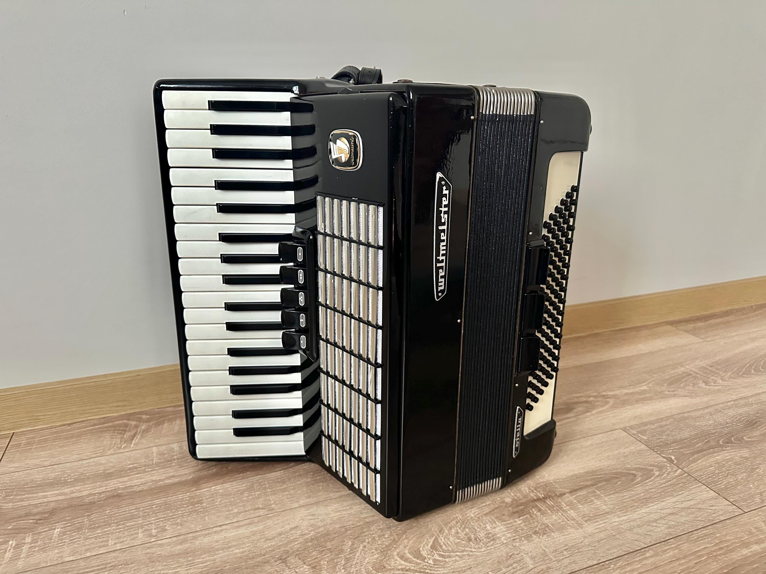 Rare Weltmeister Accordion, 7/8 Accordion, Stella, 96 Bass, 37 Key