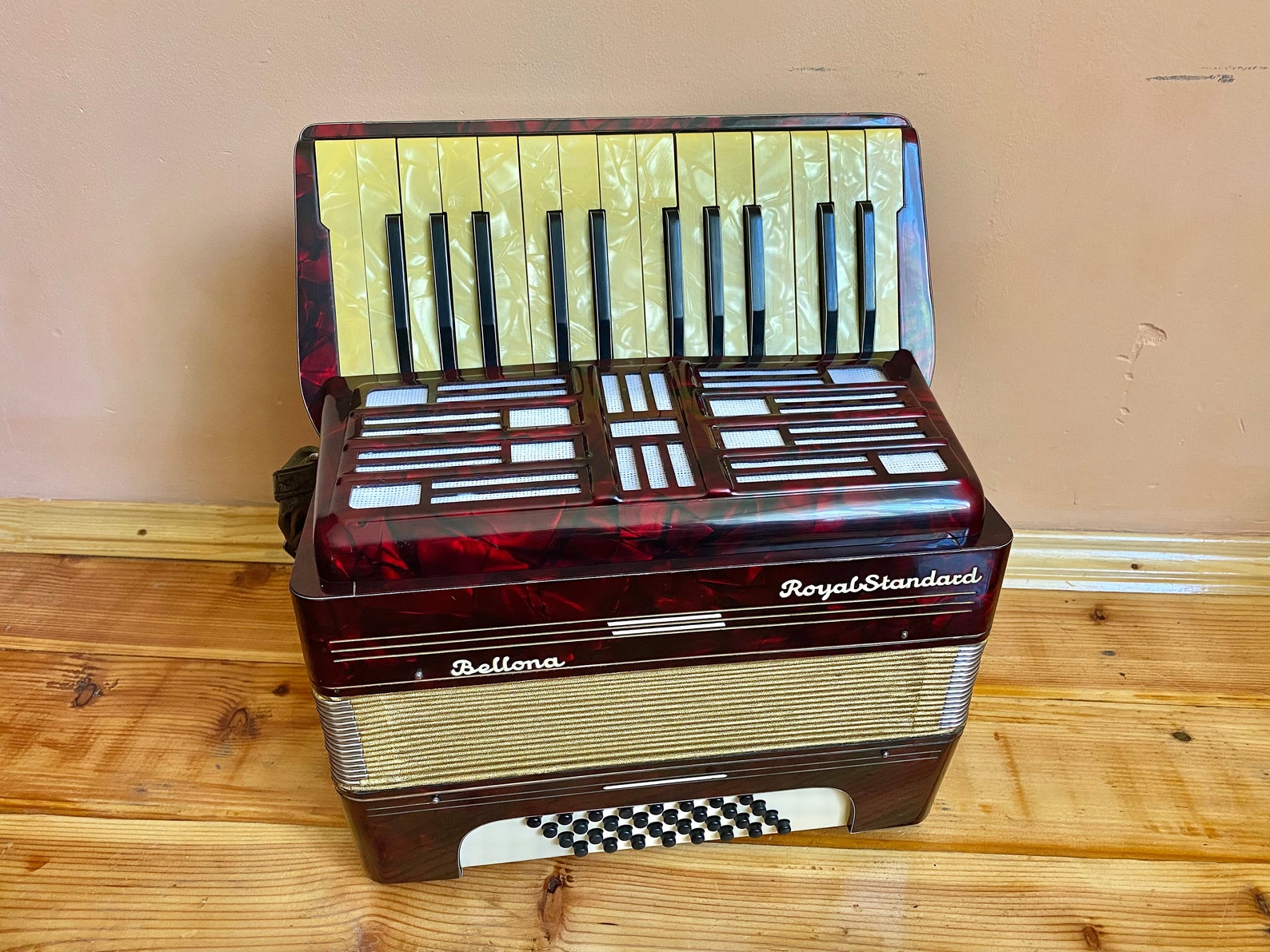 Rare Working Piano Accordion for Beginners Royal Standard Etsy