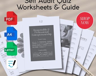 Entrepreneur Self-Audit Guide: Printable Business Skills Assessment (PDF)
