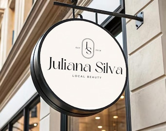 Design de logotipo comercial personalizado desenhado à mão em 24 horas: marca personalizada