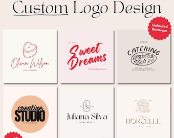 Custom Drawn Logo, Illustrated Logo Design, Logo Design For Business, Logo Design, Business Logo Design, Custom Logo, Start Up Logo