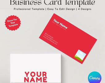 Business Card Template Design, Modern Minimalist Instagram Business Card, Beauty Artist Hair Nails Lashes Business Card Template