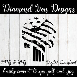 Punisher Flag︱Patriotic︱Skull︱Police︱Halloween︱Decal︱Vinyl︱America︱SVG︱PNG︱Instant Download︱Digital︱Cut File︱Cricut︱Silhouette︱