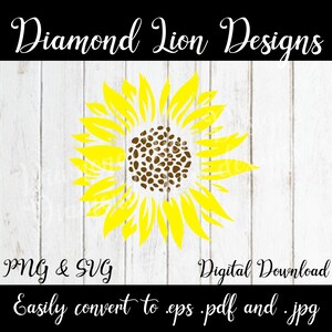 Zonnebloem︱SVG︱PNG︱Vector︱Hele Zonnebloem︱Decal︱Monogram︱Digitaal︱Direct downloaden︱Bloem︱Huisbord︱Welkombord︱Vinylsticker︱Bestand knippen︱